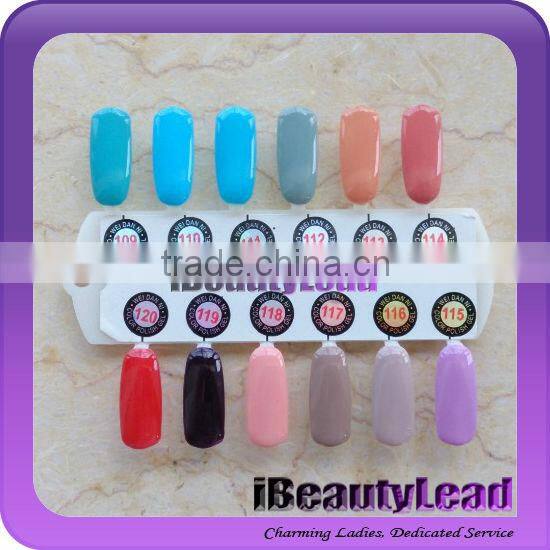 hight quality nail art uv gel soak off uv gel polish cured with uv lamp