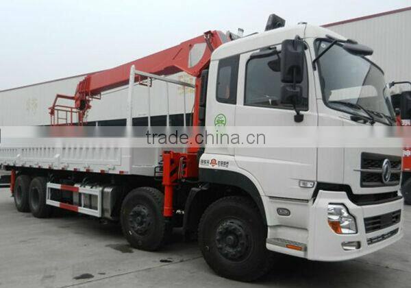 18 ton truck mounted crane SQ18S5 on sale 450 Kn.m at 2.5 m crane truck high quality