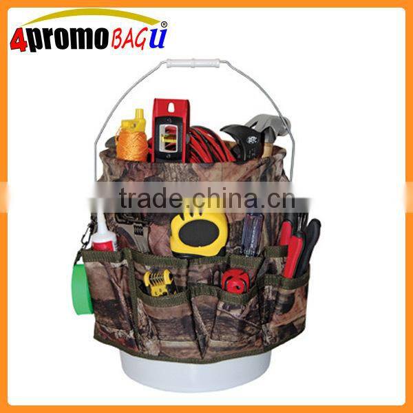 Bucket gatemouth organizer Tool bag