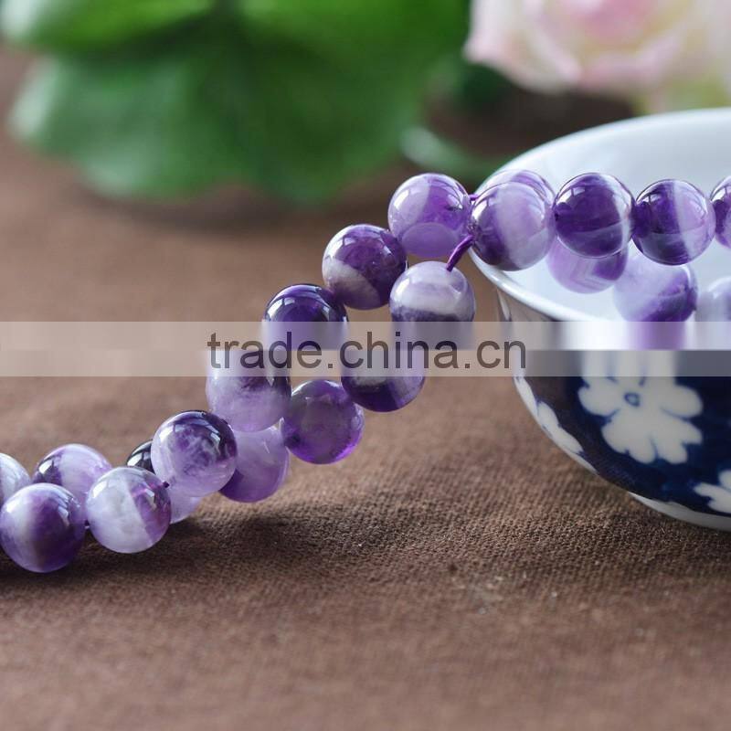 4mm 6mm 8mm 10mm 12mm 14mm 16mm gemstone manufactures natural striped amethyst wholesale