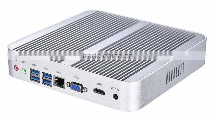 Partaker B1 Business Fanless VGA Intel Core i5 4200u Mini Desktop PC 12V