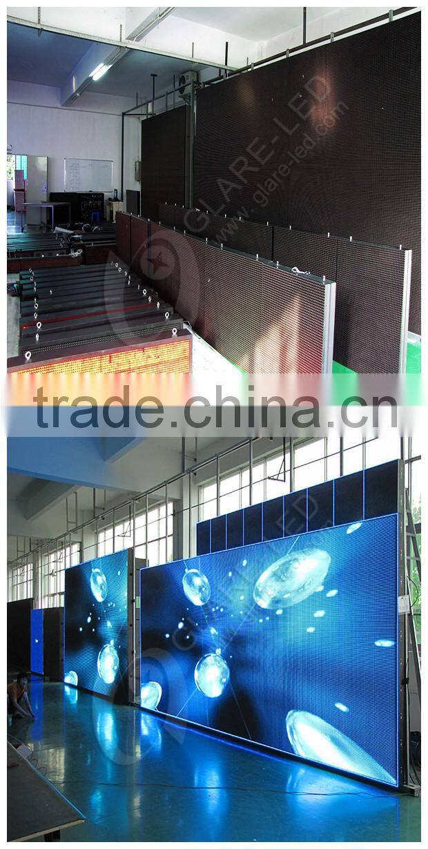 double side front service cabinet LED display PH10 outdoor