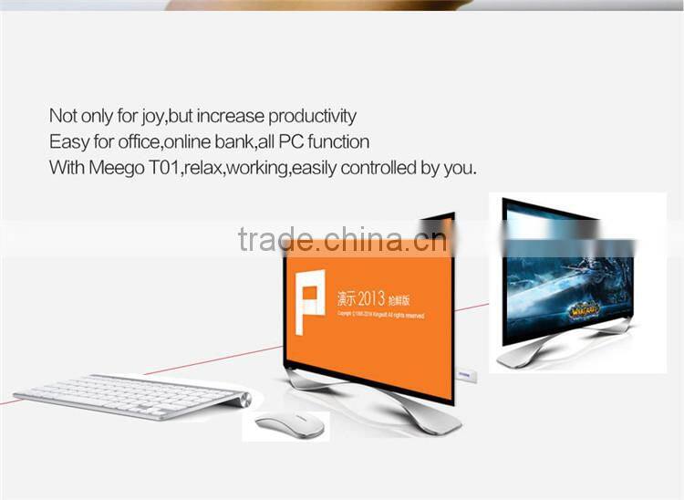MEEGOPAD T02 Win 8.1 Mini PC TV stick Quad-Core Atom Z3735F TV Box Player 32G 2GB RAM