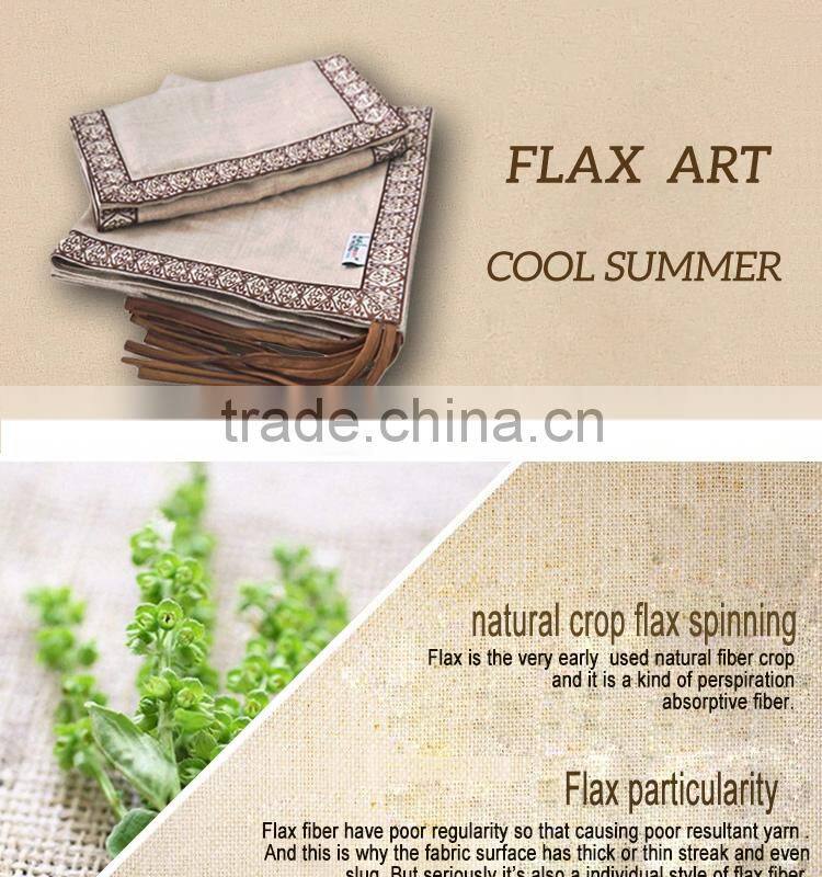 100% linen flax baby and child mat baby pillow & bolster set for summer with pillow