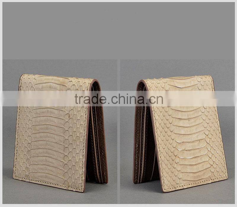 Custom Snakeskin Genuine Leather Wallet, the Lady Woman Wallet Women