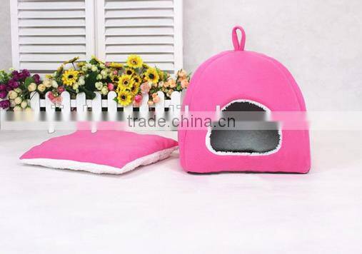 Soft plush Small Cotton Soft Dog Cat Pet Bed House