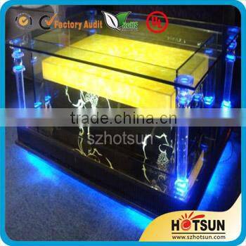 acrylic bottle display rack with LED light