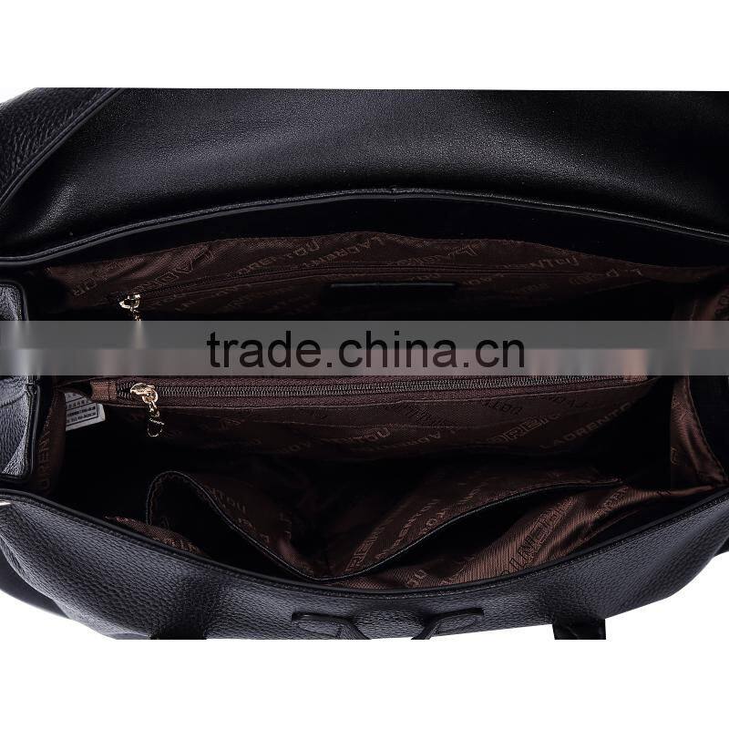 Simple Design Women Shoulder Handbags PU Leather Messenger Bag