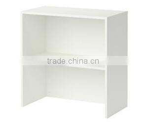 China manufaturer supply whiten wooden bookshelf /books stand for sale