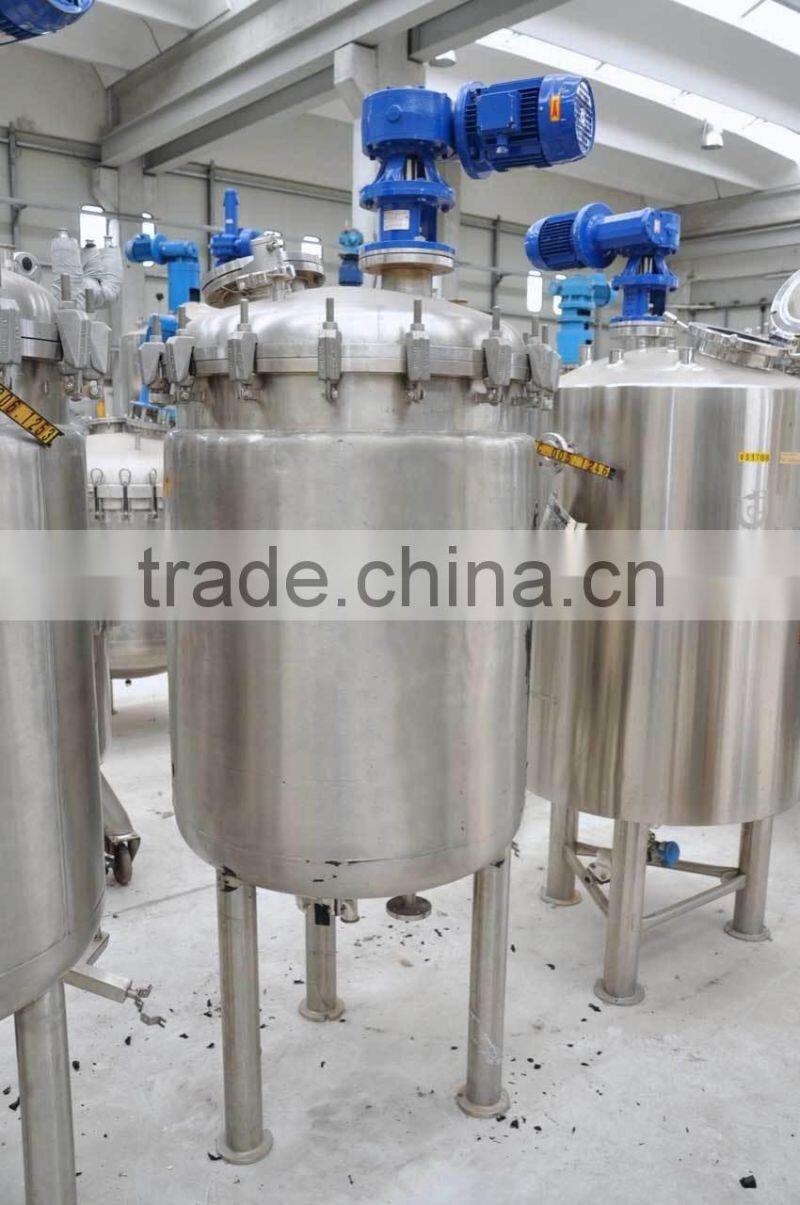 pilot stainless steel reactor