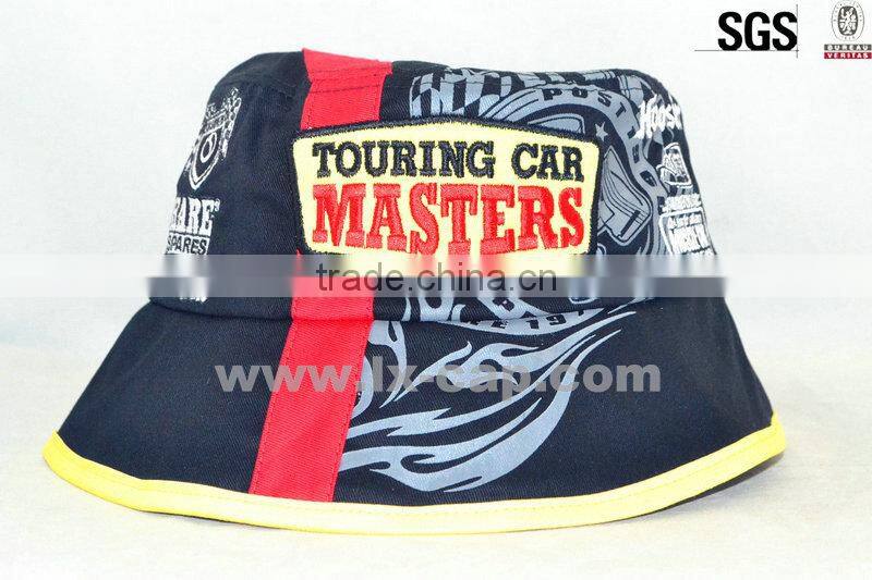 100% cotton kids bucket hat custom print bucket