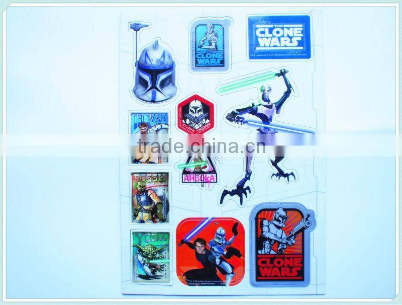 promotion paper fridge magnet sticker