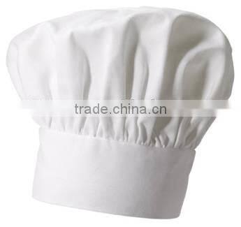 White Cotton Chef Hat