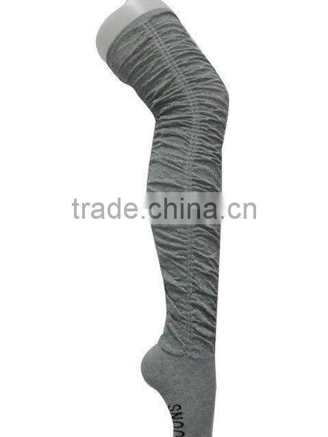 Women's silver lurex stockings