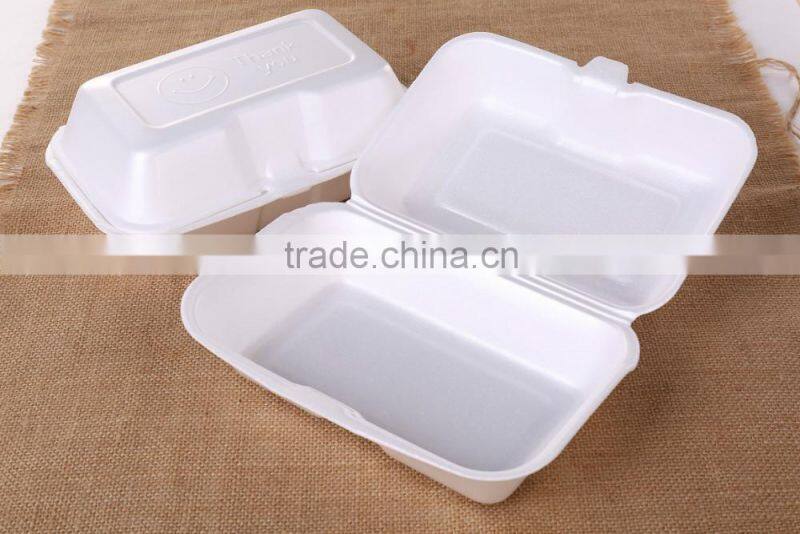 Disposable foam food container