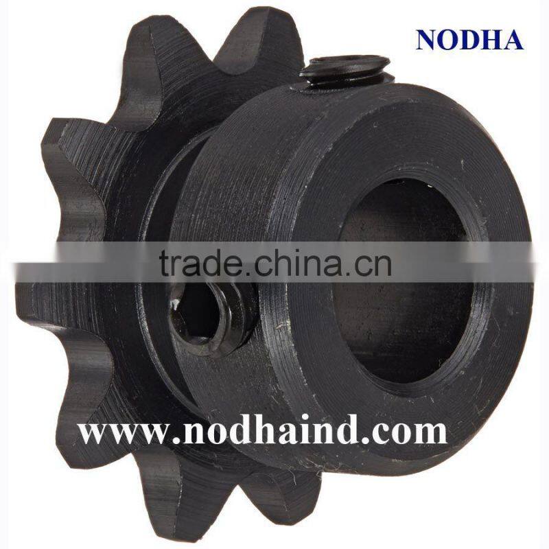 Roller chain single sprockets type B, black oxide sprocket