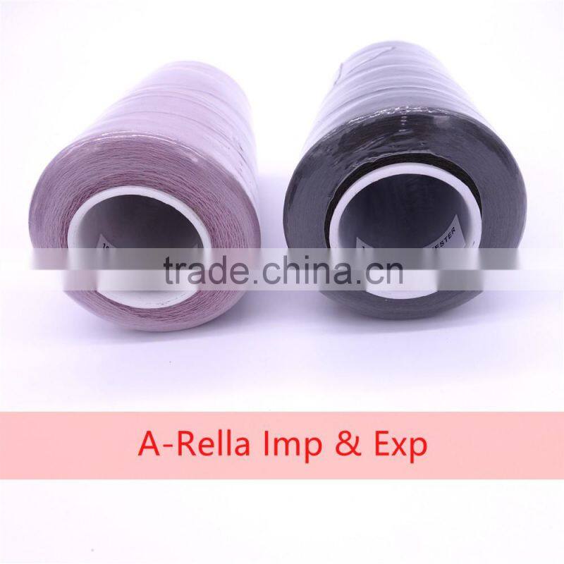 spun polyester sewing thread 5000m/cone dyed 40s/2