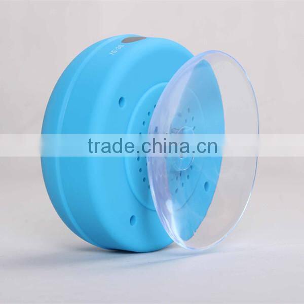 Waterproof Suction Cup Style Mini Wireless Bluetooth Speaker