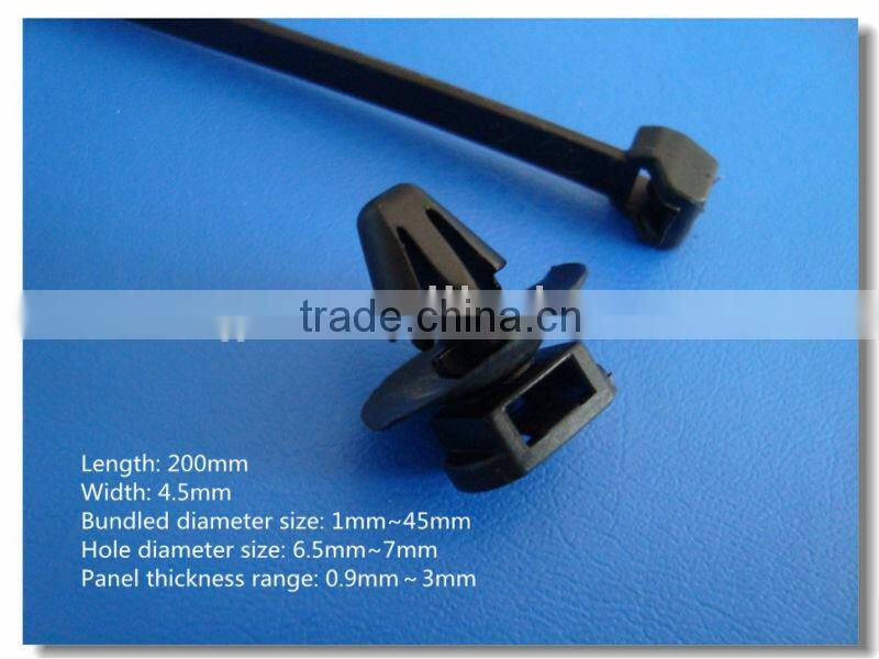 Cable Tie and Arrowhead Mount assemblies