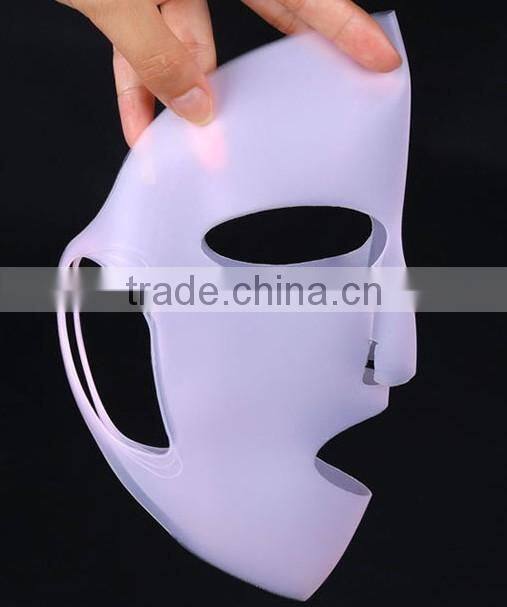 Reusable Ear Hanging Locking Water Essence Silicone Facial Mask face shield