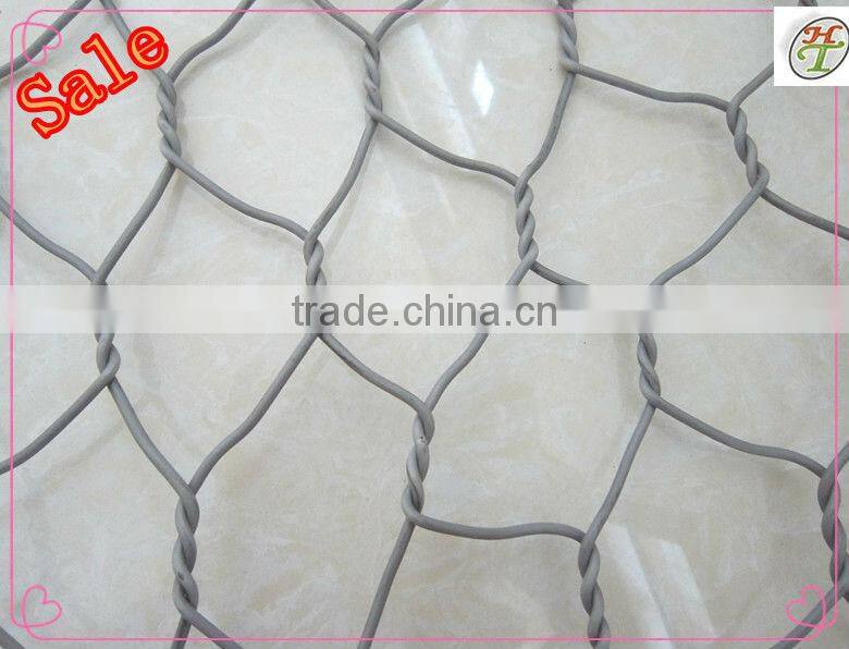 gabion stone cage galvanized 2.7mm diameter welded garden stone cage