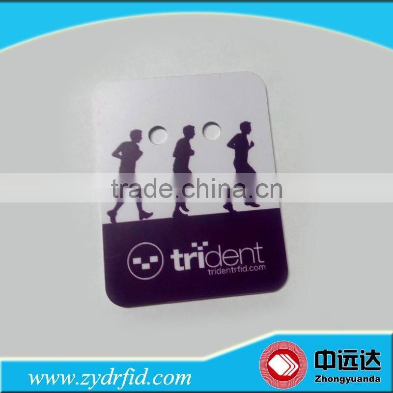 Custom Printed RFID Hang Tag Clothing Label