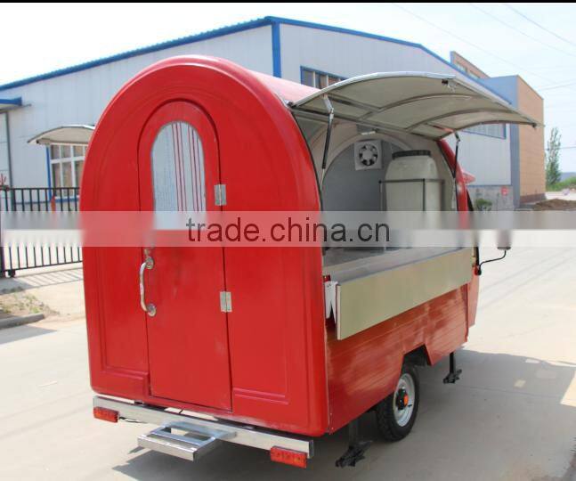 motor tricycle mobile food cart/mobile dining car