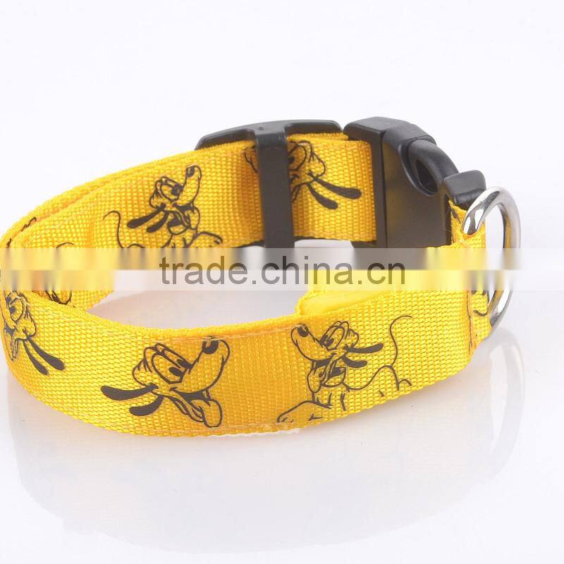 New Arrival Pluto the Dog Pattern Dog Training Collar