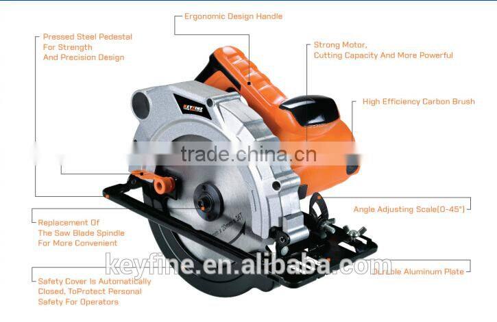 185mm 1200W circular saw machine wood cutting machine