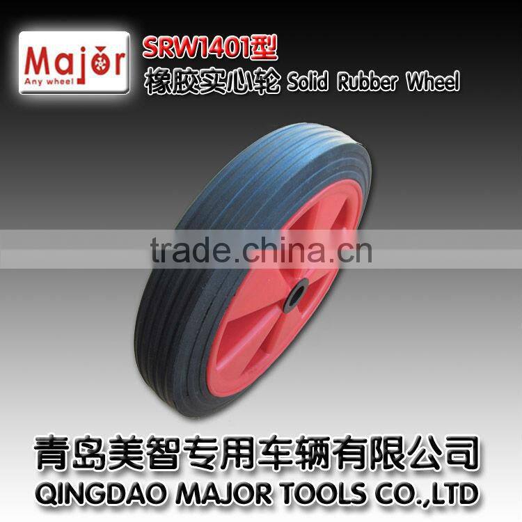 14 inch solid rubber tyre