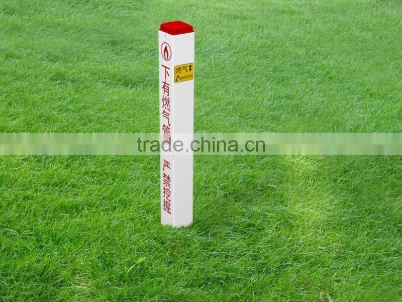 Manufacturers wholesale cheap FRP warning sign piles
