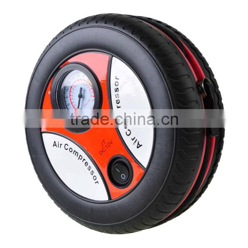 American Market hot sale Tire round shape small Digital tire inflator Portable inflator New