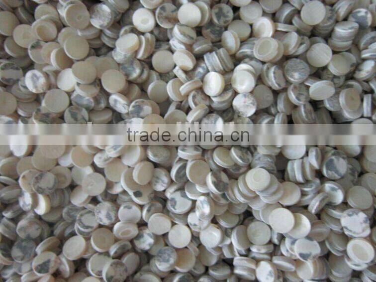 natural trocas/trochus shell button blank for shirt button making