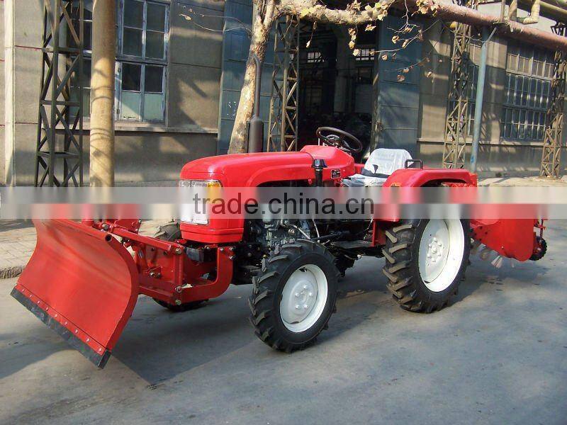 2012 HOT SALE ! ! ! Farm tractor 28hp with front dozer,snow sweeper