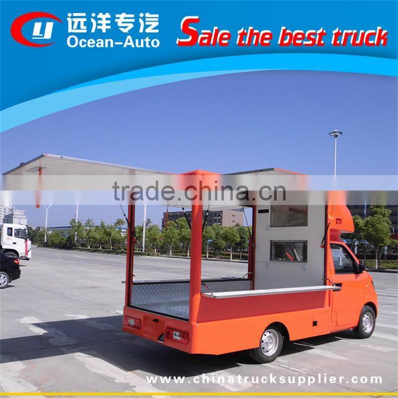 Chery 2600 wheelbase mobile food truck for sale in malaysia