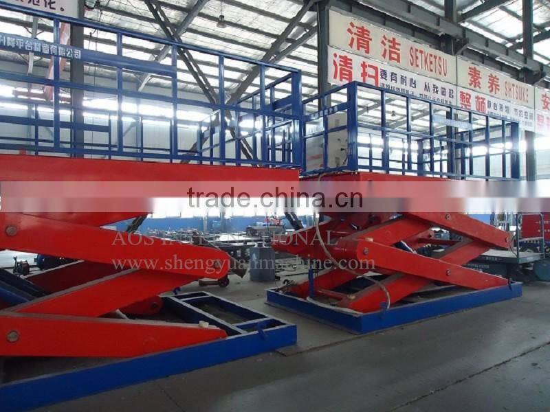 Good Quality Hydraulic Stationary Scissor Cargo Platform