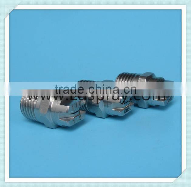 11001,9501,8001,6501,5001,4001,2501,1501 Small capacity flow rate of flat fan jet spray nozzle