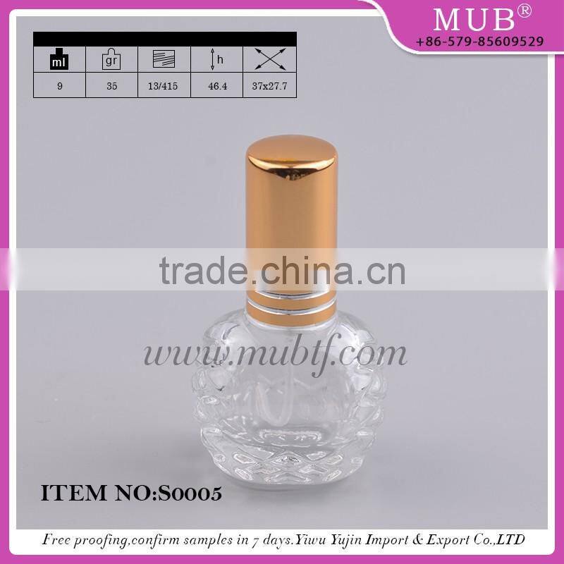 2016 UV bottle mini screw spryer bottle glass bottle colored S0001