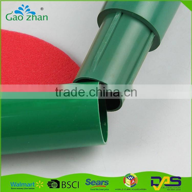 Flower shape 360 round watered inserted plastic garden irrigation sprinkler