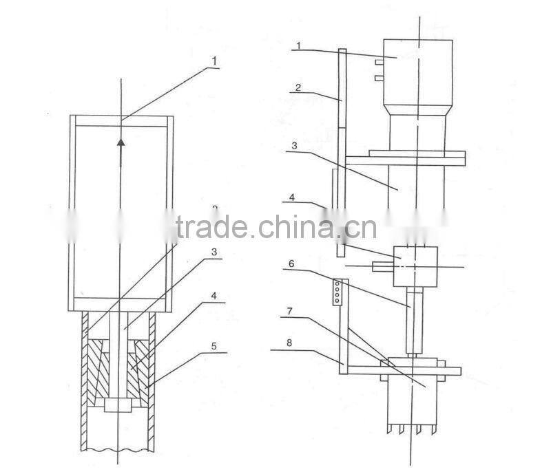 hydraulic pile driver for expressway guardrail