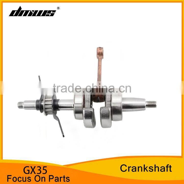 Brush cutter crankshaft of 4 stroke trimmer parts