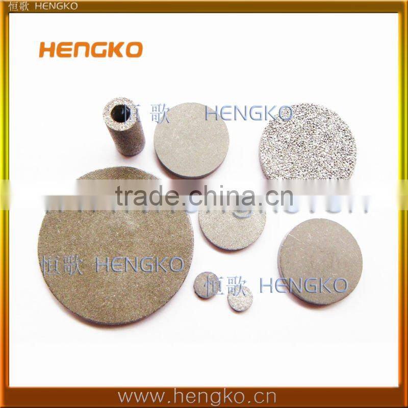 0.5 micron 2 micron porous stainless steel contact plate