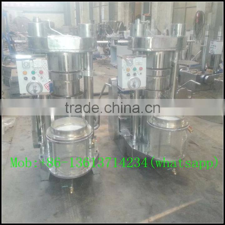 Competitive price hydralic walnut oil press machine with vacuum filter