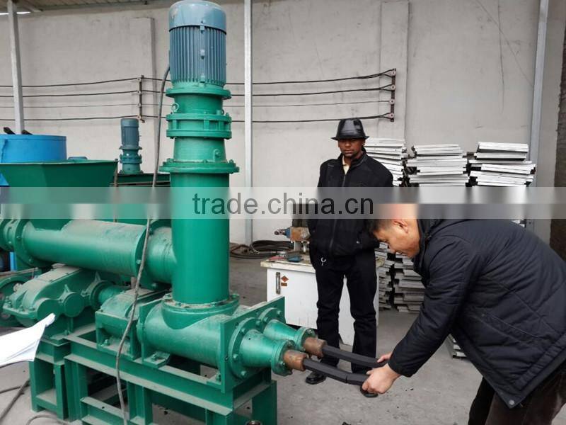 charcoal briquette extruder machine coal powder shaping machine