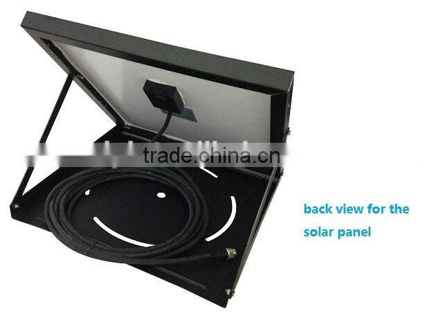 vent goods Solar Gable Fan with battery and adjustable solar panel high quality cooling ventilating