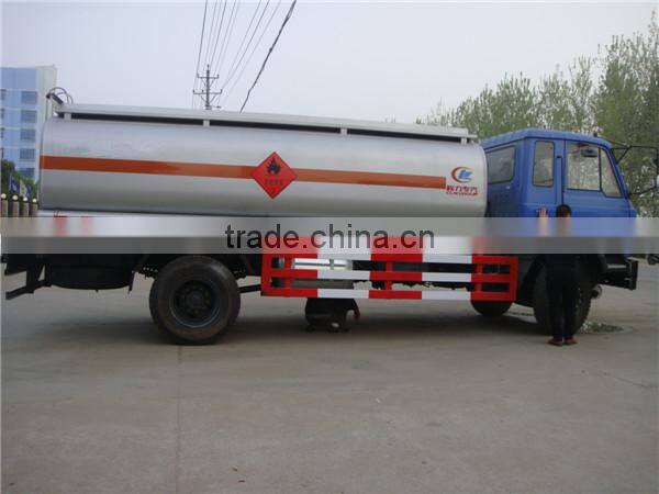 4x2 Dongfeng 15000 litres carbon steel fuel tanker truck