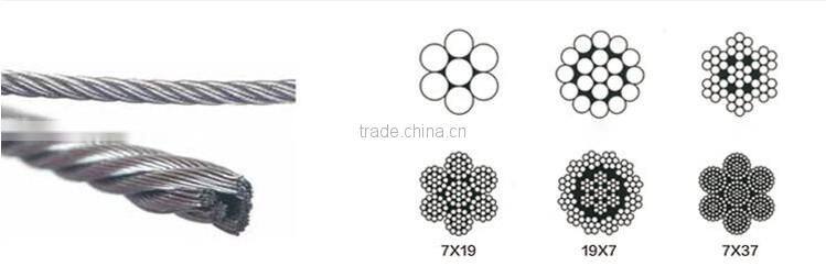 Galvanised Zinc plated Steel Wire Rope