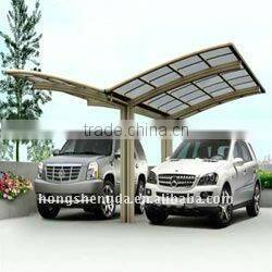 Aluminum frame PVC carport/ car shelte/car shed r