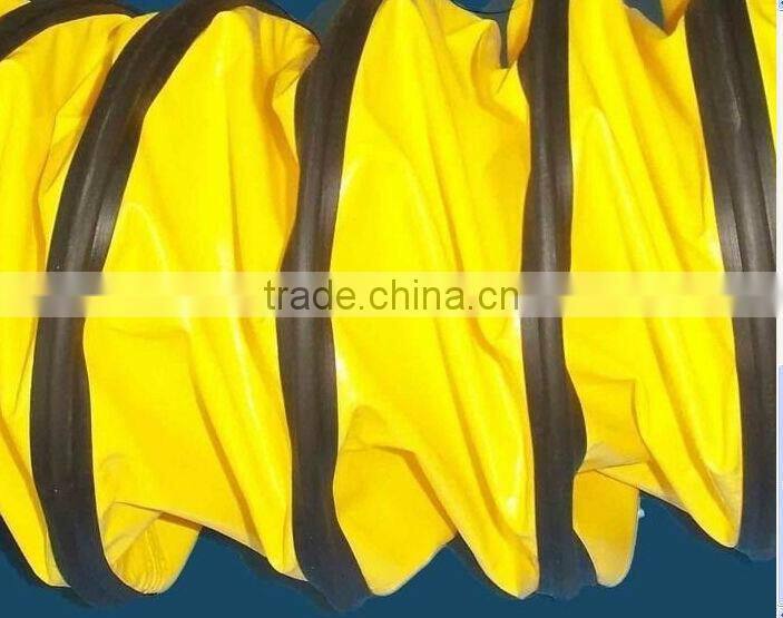 PVC coated flex air duct material manufacture