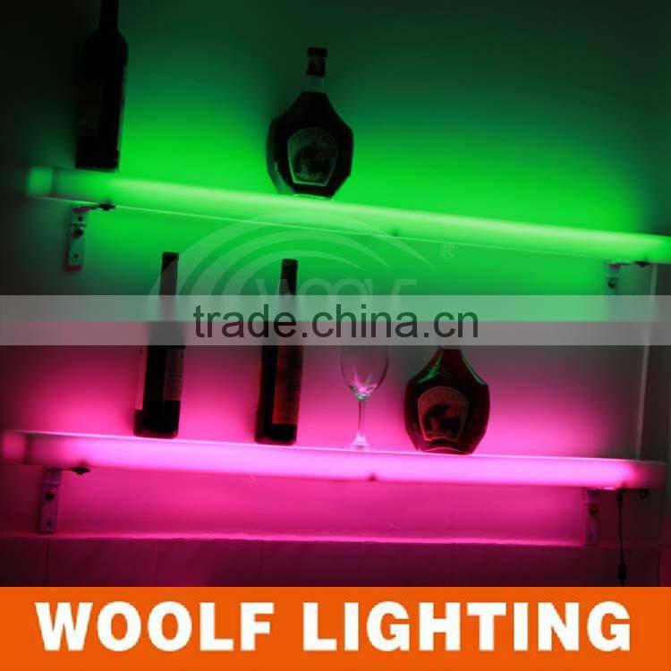 rechargeable led portable single wine rack